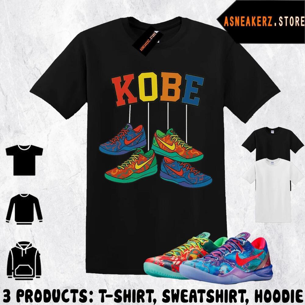 Shirt Matching Kobe 8 Protro What The 2025 To Match Sneaker Shoe Hanging T-Shirt
